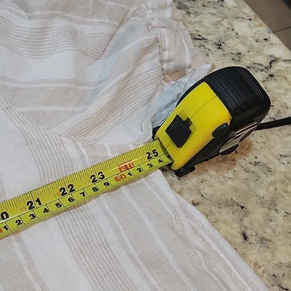 BROOKS BROTHERS Irish linenshort sleeve camp collar  STRIPED sport SHIRT - Picture 10 of 12